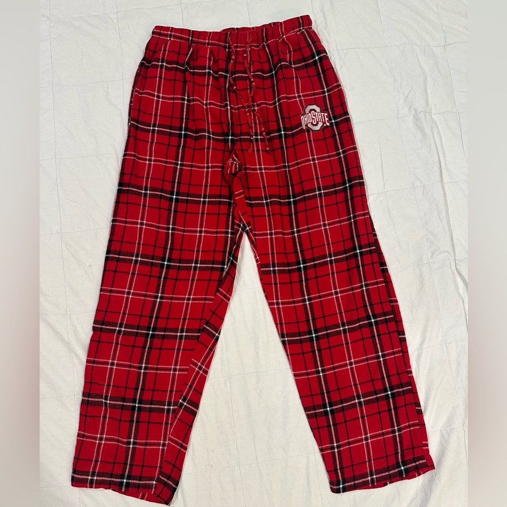 Ohio state flannel pants size medium